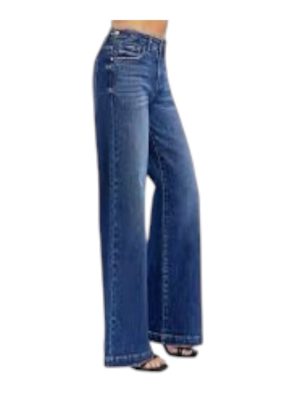 Risen wide leg Tummy control jeans size 9/29